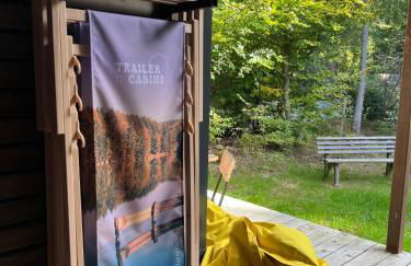 Modernes Tinyhouse Trailer Cabins am Waldrand - mit Seezugang - Foto 39