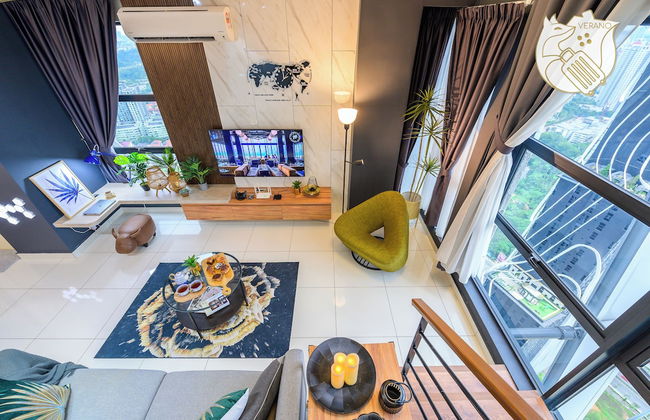 2BR 6PAX Jacuzzi View at Arte MontKiara - Foto 24