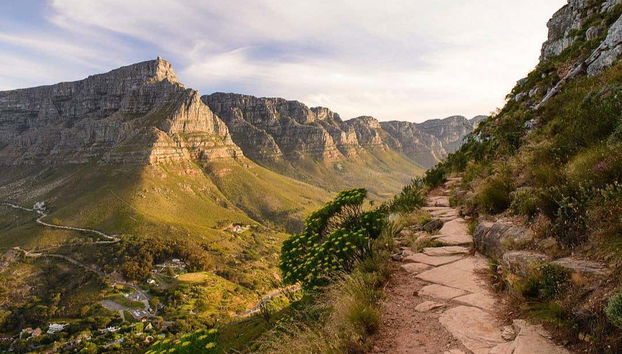 Trilhas da montanha Cabeça de Leão