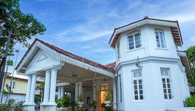 Façade de l’hébergement