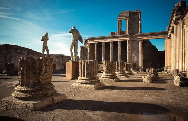 Visita al parque arqueológico de las excavaciones de Pompeya - Foto 2