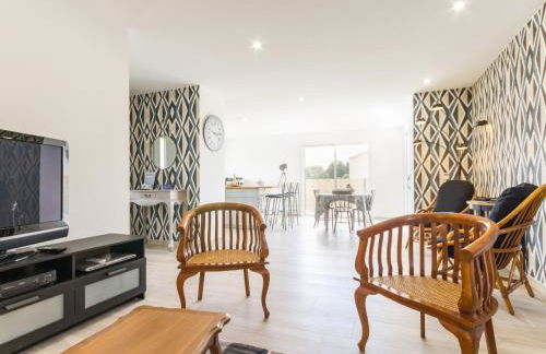 Gîte moderne avec confort, près de la mer, jardin clos, garage, WiFi, et équipements bébé - FR-1-306-1173 - Foto 5