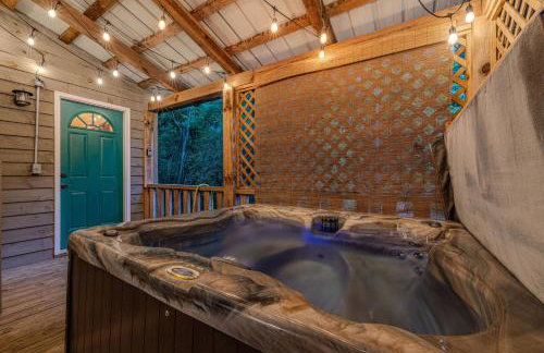 Smokies Cabin with Hot Tub and Arcade Games - Photo 15