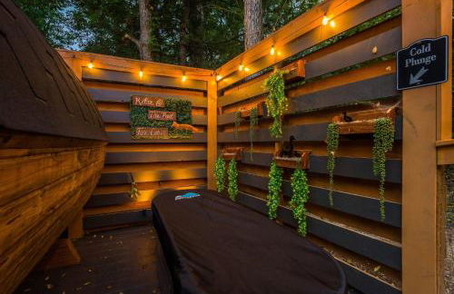 Fox&Hound Cabin: Cold Plunge, Sauna, Hot Tub, Dogs - Foto 41