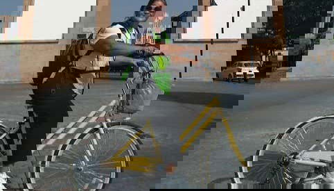 Touring León by bike