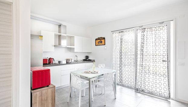 Una Terrazza sul Lago A2 con piscina - Foto 5, Cocina privada