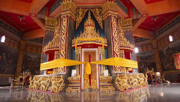 Buddhist Temples Tour of Phang Nga - Photo 2, Visiting the interior of one of the temples