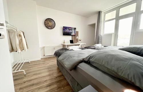 Zentrale City Ferienwohnung Essen 3 Zimmer Balkon Messe - Foto 2