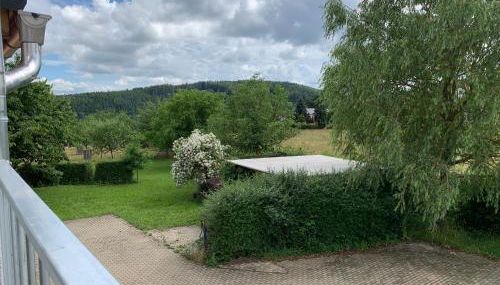 Appartment am Königsberg, Lössau - Foto 2, Garden, Garden view