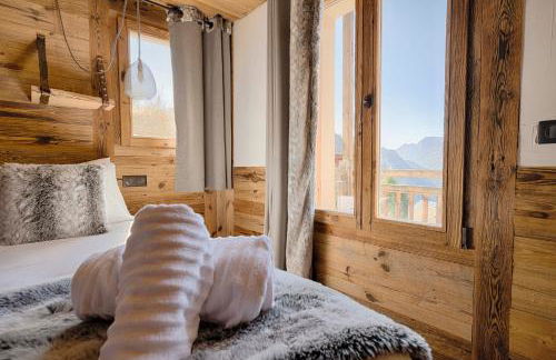 Chalet Le Perchoir, Spa, Sauna, sur les pistes - Foto 16