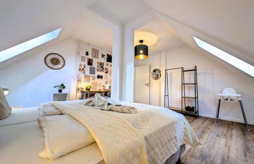 BohnApartments Schiller 7- Penthouse- WLAN- Parking- citynah - Foto 45