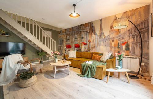 Phantasia by Kleidos, 10 min de Disney! Jolie Maison Familiale 6P, 2 chambres, Terrasse, Parking - Foto 29