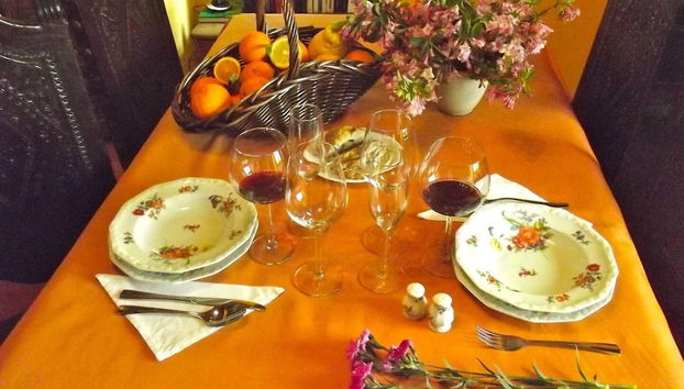 Essbereich im Zimmer