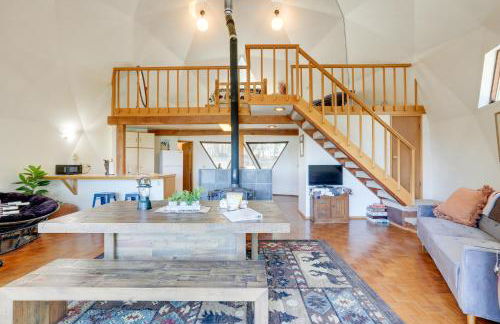 Off-Grid Geodesic Dome Nevada City House with Views - Foto 8