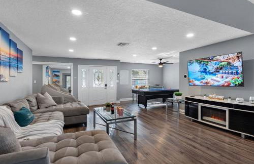 Pool Hot Tub Massage Chair Free EV Charger 5 Mins to Beaches! - Foto 6