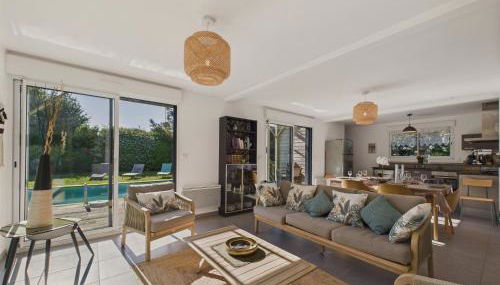 Piscine chauffée - 750m plage - 4 adultes - 4 enfants - Foto 2