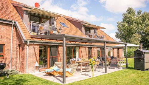 FEWO Morgenröte - Weserblick -Harriersand - Foto 4, Garden, sunbed