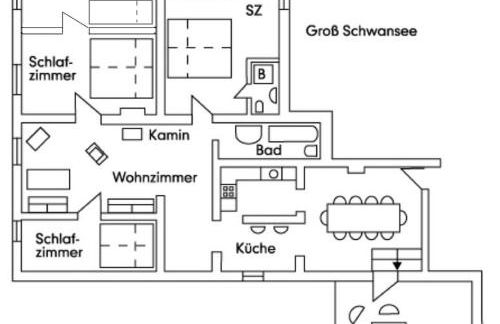 Gutshaus Thorstorf FeWo Groß Schwansee - Foto 5