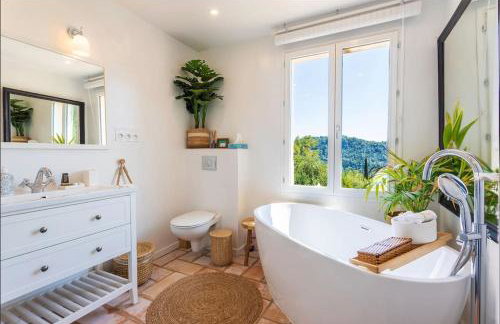Villa Jean-Pierre. Infinity pool and view in Tourrettes-sur-Loup - Foto 42