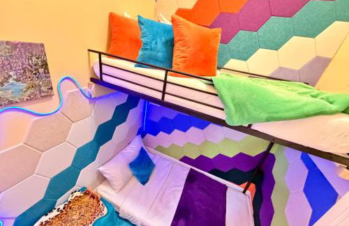 Hyde Park Lux Dual Townhouse Retreat w Gym & Sauna Sleeps 16 Walkable - Foto 17