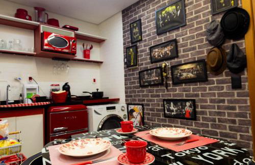 Lindo Flat temático - Asa Sul 913 apartamento - self checkin - garagem - Portaria 24h - Aeroporto - Rodoviária - Foto 7