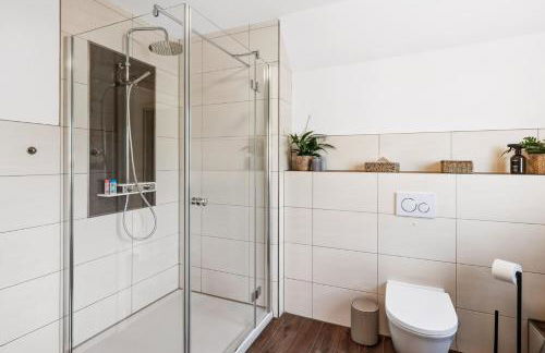 Komfort küsst Natur Skyline Ferienwohnung bei Aschaffenburg - Foto 23