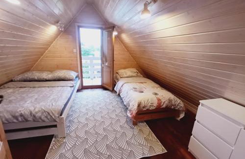 Domki nad jeziorem Widokówka Zarzecze - Foto 49