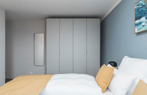 DELUXE APARTMENT 2 Schlafzimmer - Aufzug - kostenlos Parken - Balkon - Messe Flughafen - Foto 8