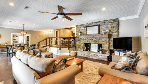 Hot Tub, Dock, Lakefront Luxe Six Mile Retreat - Foto 4