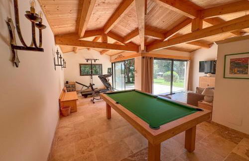 Superbe villa de 5 suites, climatisation, piscine, tennis, hauteurs de St Paul - Foto 53