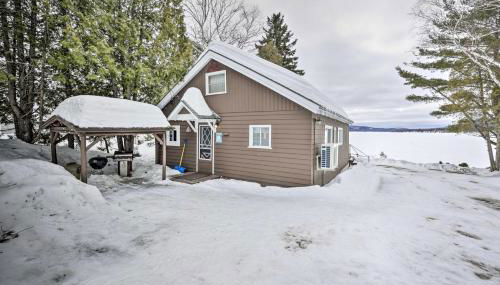 Cozy Maine Lakefront Cabin Rental - Foto 3