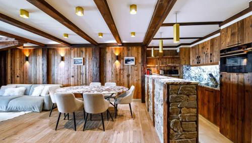 Luxury suite 70m2 balcon courchevel1850 parking - Foto 5