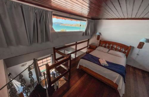 Flat 1A Vista panorâmica Mar com Piscina e wi-fi - Foto 49