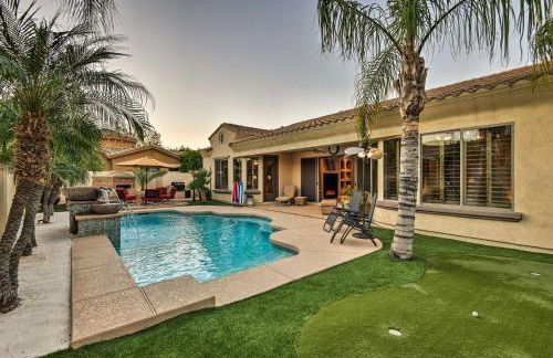 Heated Pool and Putting Green Luxe Gilbert Home - Photo 28