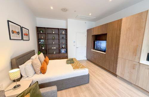 3-Bedroom with Balcony and Studio Apartments in St Johns Wood near Marylebone & Regents Park by NourNest Apartments - Foto 63