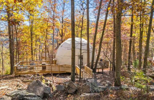 Glamping dome w fire pit & BBQ stargazing - Foto 59