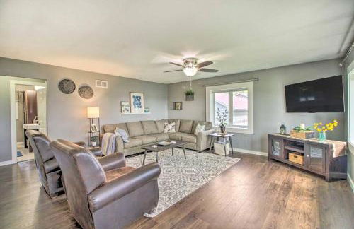 Modern Home on Mille Lacs Lake! Amazing yard and game-room! - Foto 17