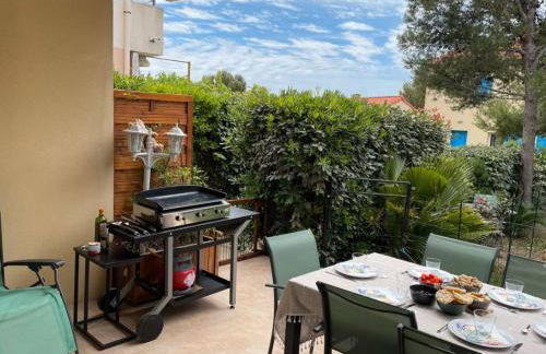 2 Pièces 45m2, Calme, Confort, Mer à 200m, Jardin, Terrasse, Piscine - Foto 11