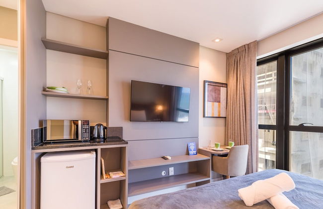 MHFA Studios em Prédio Luxuoso Vista Mar - Foto 66