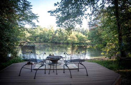 Outstanding Cabin with Hot-tub in Carbondale, Illinois - Foto 4