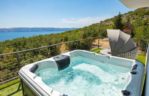 Villa Mirjam with swimming pool, jacuzzi and sea view - Foto 12