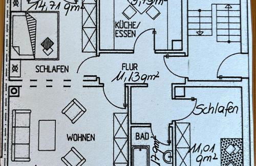 Ferienwohnung Frieda, Merzig - Photo 18