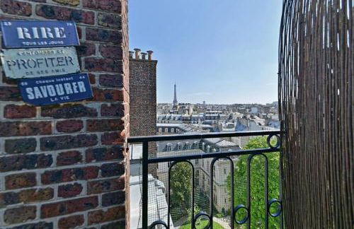 Studio Terrasse vue incroyable sur Tour Eiffel - Foto 39