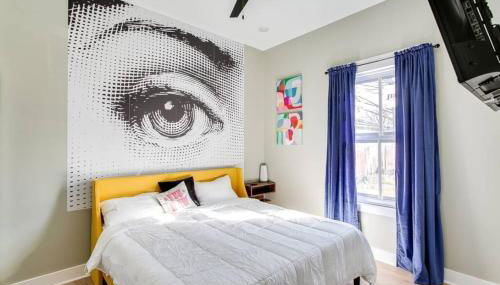 Large 7 Bedrooms Vibrant Art Spacious - Foto 5