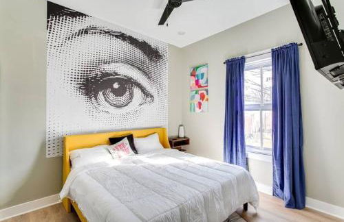 Large 7 Bedrooms Vibrant Art Spacious - Foto 5