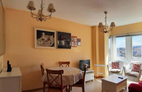 Apartamento con vistas, ascensor y parking en Portosín - Foto 5