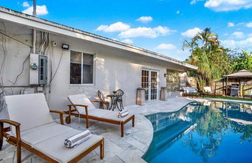 HUGE Outdoor soccer 4BR HEATED Pool house near Las Olas - Foto 18
