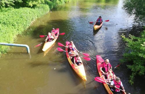 Agroturystyka domki nad rzeką Bałtów kajaki rowery klima basen ryby full - Foto 25