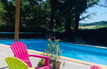 Gîte Le Bellevue avec piscine privative - climatisation - Foto 18