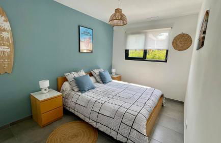 VILLA ALAÏA neuve avec piscine, pétanque proche plage et golf - Foto 15